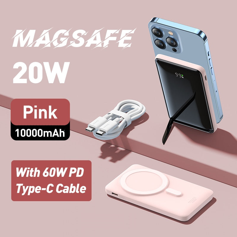 Magnetic Wireless Power Bank (Baseus)