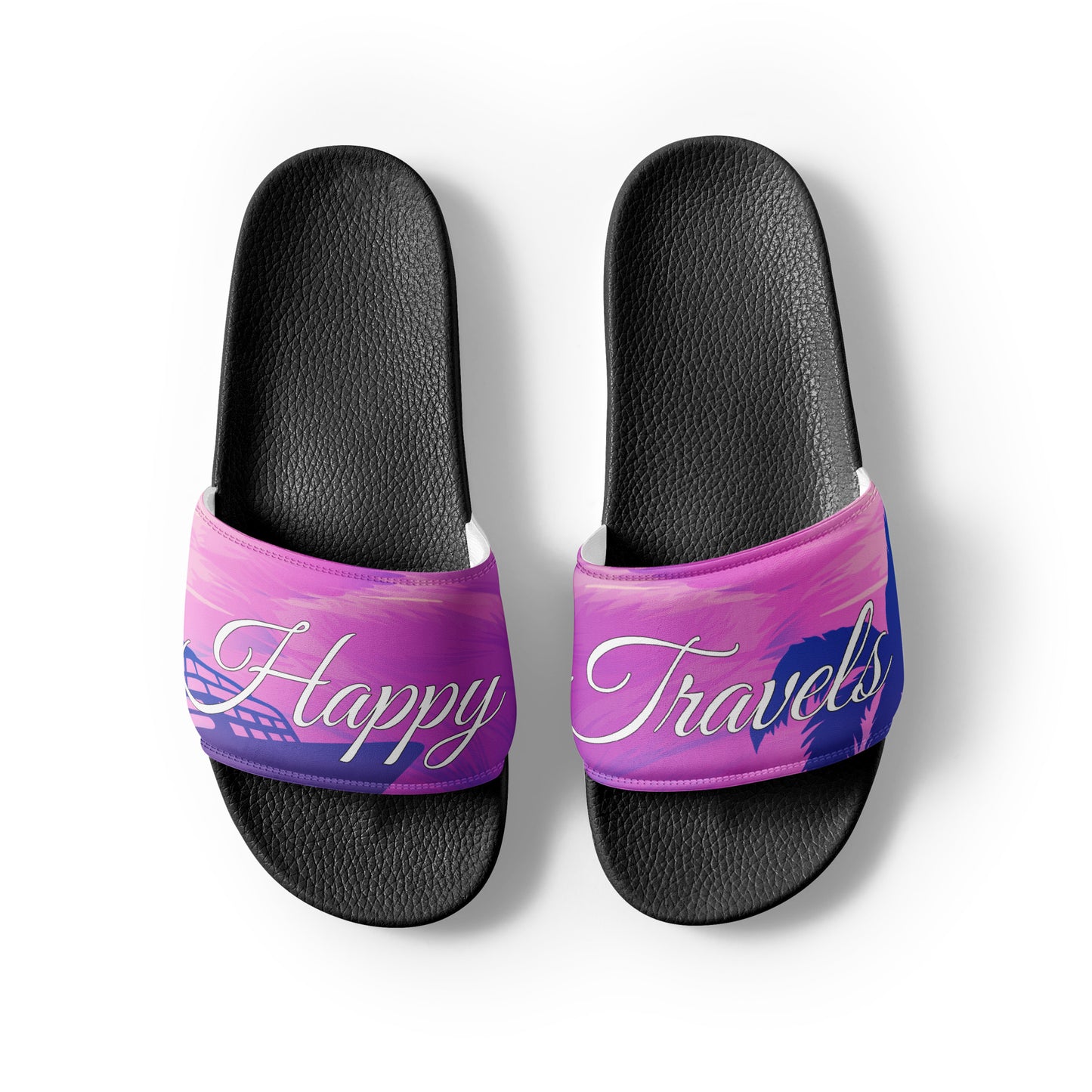 Men’s Happy Travels slides