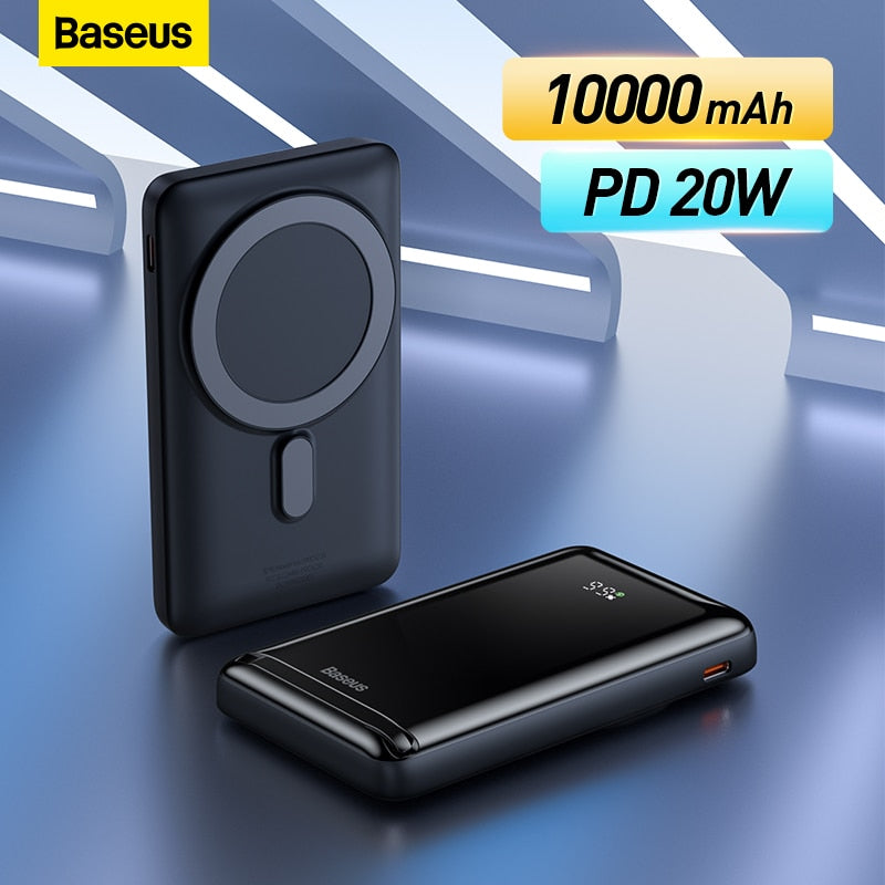 Magnetic Wireless Power Bank (Baseus)